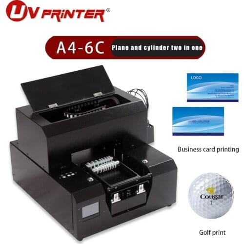 Portable UV inkjet printer for flat and cylindrical objects printing silicone/acrylic/glass/wood/leather custom pattern printing