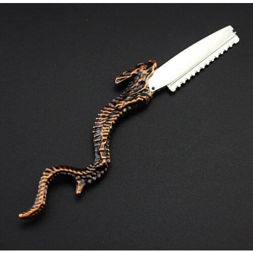 Professional 440C 2 in 1 Dragon hair scissors thinning shears cutting barber styling tools hairdressing scissors Free shipping