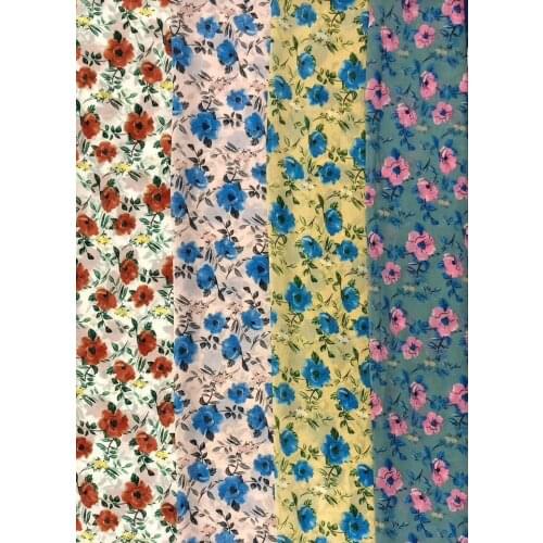 150cm width Chiffon bead fabric flowers pattern can see through for skirt suit-dress headband CH-0069