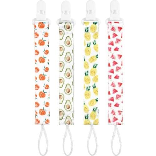 Pacifier Anti-drop Chain INS Cute Ppacifier Clip Integrated Duckbill Clip Soother Anti-drop Belt Boys Girls