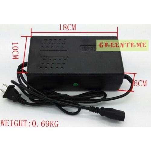 US/Canada 110VAC 60V 3A(amp) E-bike Motorcycle Charger/Lead Acid Battery Charger