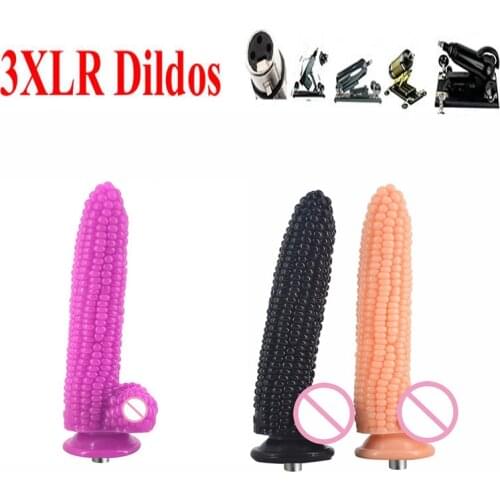 Traditional Sex Machine 3XLR Accessories Dildos Attachment Dildo Suction Cup Sex Love Machine For Women Sex Produc Y5