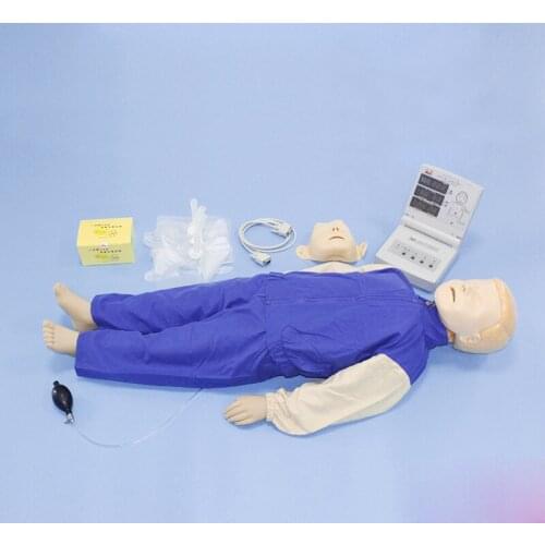 Advanced computer child cardiopulmonary resuscitation simulator，Child CPR model，CPR training model