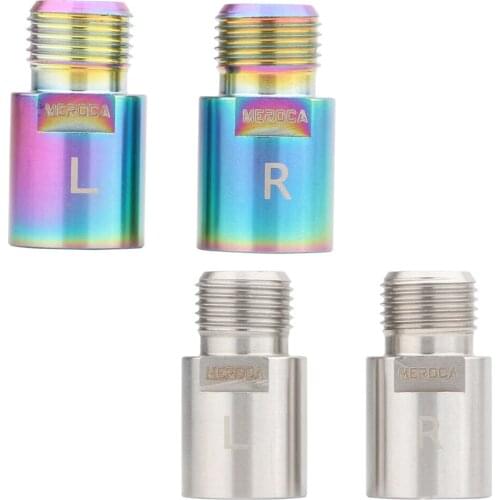 1Pair Bike Pedal Extenders Bicycle Pedal Spacers For MTB Road 9/16 Inch Bike Pedal Adapters Spacers Bike Part