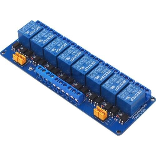 1PCS 12V 8 Channel Relay Module High and low Level Trigger 12V Relay Module