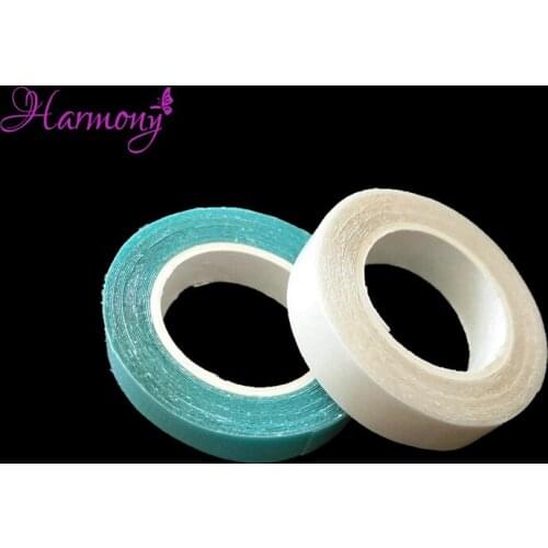 1cm*3m white blue color Strong Adhesive Double Side Tape for Toupees/Lace Wigs/Hair Extensions