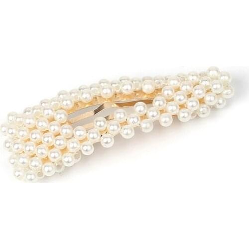 2021 Fashion New Style Beautiful Womens Pearl Design Hairpin Free Shipping