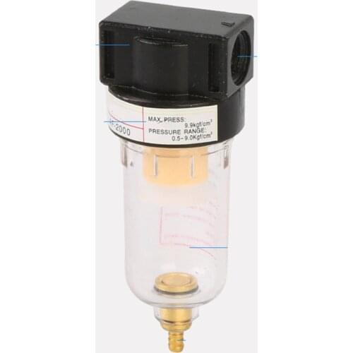 AF2000 air oil water separator air compressor spray paint air gun filter single component drainage