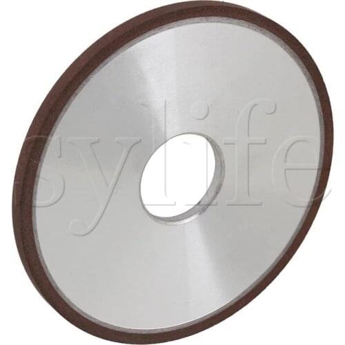 125mm Dia Aluminum Resin Diamond Flat Disc Grinding Wheel Grit 150 Cutting Tool