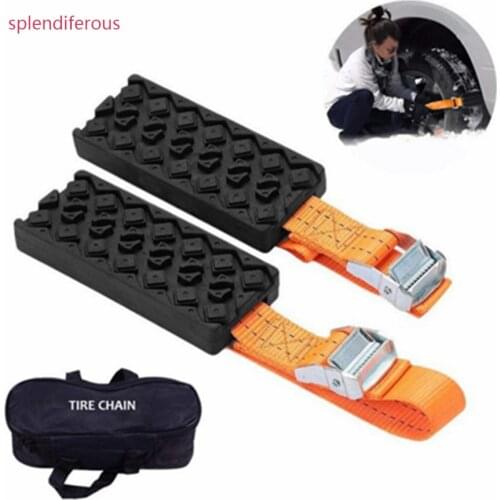 Car emergency tire escape board universal snow sand mud escape anti-skid chain escape tool durable PU