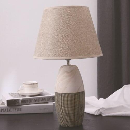 Free Shipping Modern Ceramic Table Lamp Beside Lamp For Living Room Minimalist Creative Table Lamp Bedside Lamp For Bedroom