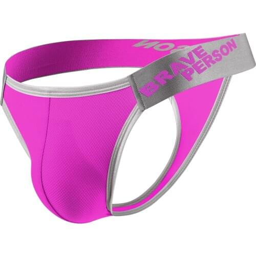 Briefs Men jockstrap Sexy male Underwear Men Jockstrap Briefs Gay Slip Cuecas Men thongs Strings tanga Penis Pouch jockstraps