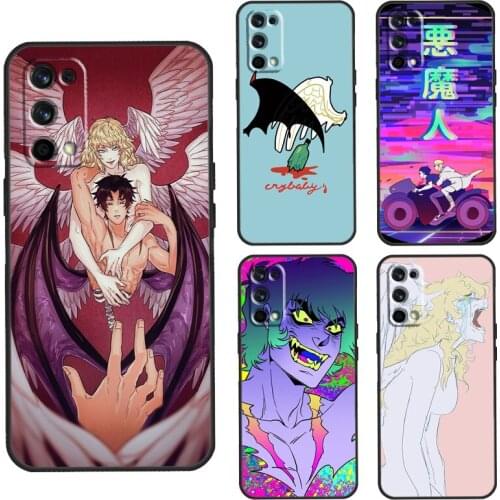 Devilman Crybaby Case For Realme C3 C11 C15 GT Neo Q3 6 7 8 Pro Cover For OnePlus 8 Pro 8T Nord 9 Pro Shell