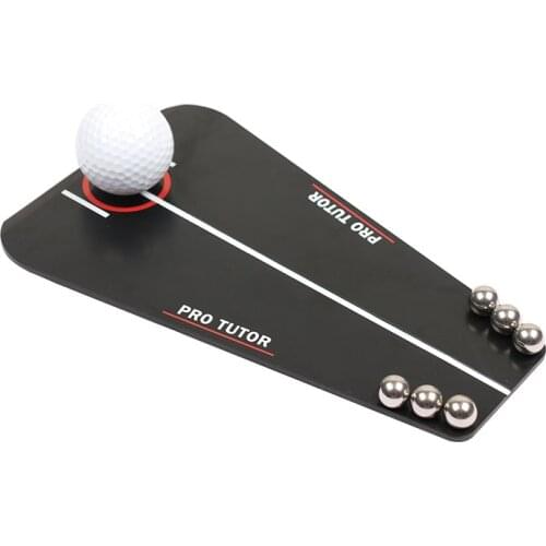 Golf Putting Tutor Golf Putting Aid Portable Plastic Durable Compact Accessories for Beginners Professionals Practice