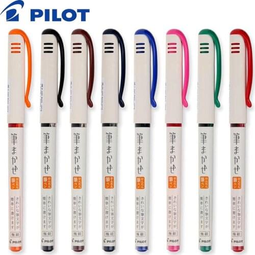 PILOT Beautiful Brush SVFM-20EF Color Science Soft Brush Fine Head Hand-drawn Soft Brush Sketch Small Kai Brush Practice Calligr