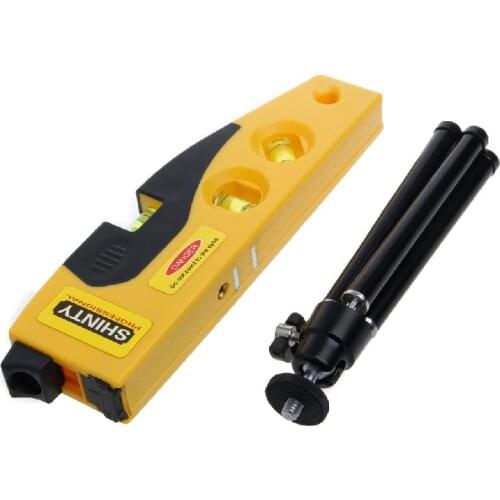 1 PC Adjustable Mini Line Laser Level Marker TD9B 160° Laser Range with Tripod 896B