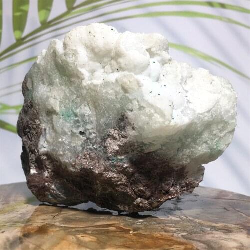 Natural Larimar Quartz Crystal Collection Gift Home Furnishing Articles Reiki Healing Mineral Samples Geode Voog Specimen