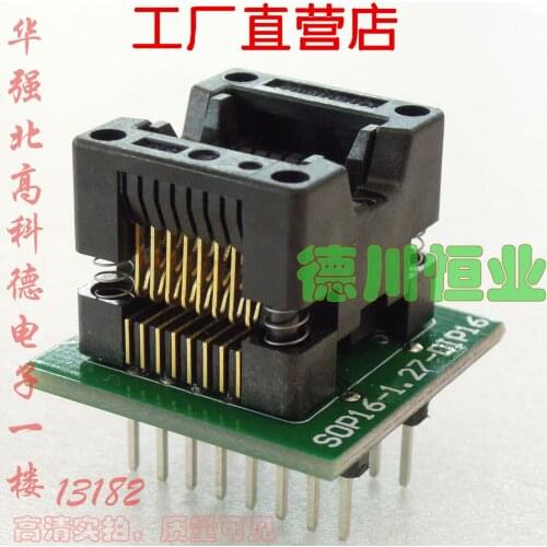 Sop16 to Dip16 Sop16 Burning Socket Sop16 to Dip8 Sop16 Test Socket Sop16 Adapter Board