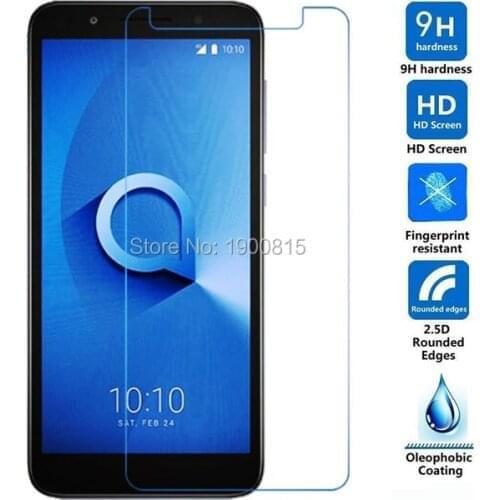 2pcs Tempered Glass For Alcatel 1 1X 1C 5033D 5059D 5009D Alcatel1X Alcatel1C Alcatel1 Screen Protector Protective Film Guard