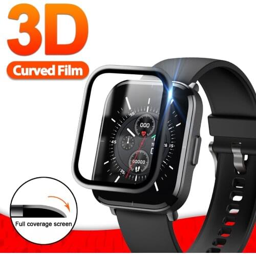 3D Soft Fibre Glass Protective Film Cover For Xiaomi Mibro Color Full Screen Protector for Mibro Color Smart Watch Accessories