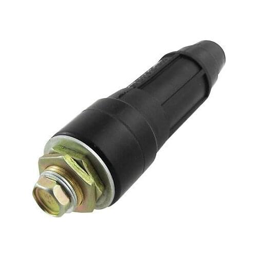 DKJ-70 50-70 Square Welding Cable Connector Joint Black 315-400A