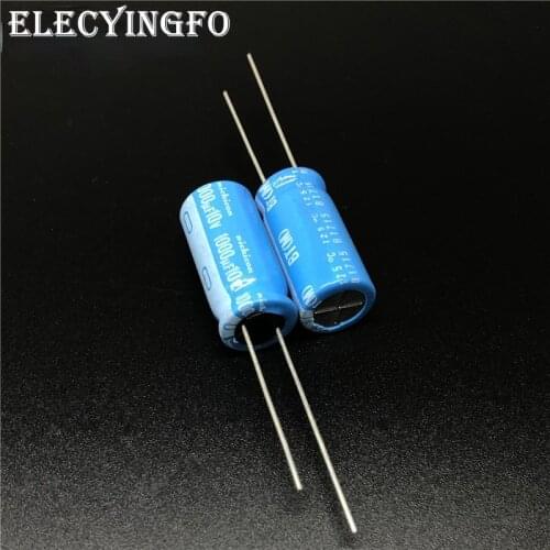 10pcs 1000uF 10V1000uf NICHICON BT Series 10x20mm Highly dependable reliability 10V1000uF Aluminum Electrolytic capacitor