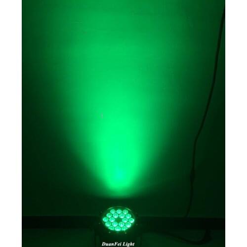 10pieces 18x15w par rgbwa dmx led wash rgbwa 5in1 par lights wateproof outdoor ip65 dj par cans led