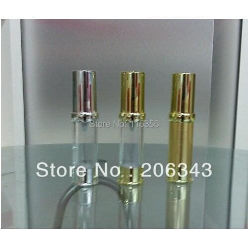 15ml silver aluminum airless bottle,airless pump,plastic bottle,lotion bottle,Cosmetic Packaging,Airless Pump Bottle