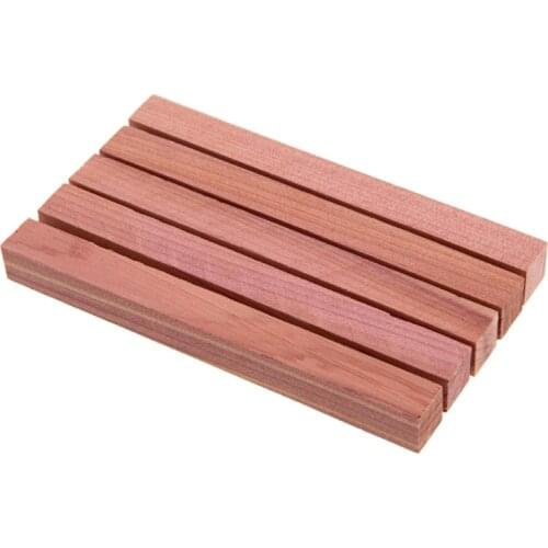 5Pc Wardrobe Clothes Drawer Mildew Camphor Bug Repellent Natural Cedar Wood Anti-moisture Moth Wardrobe Camphor Pest Control