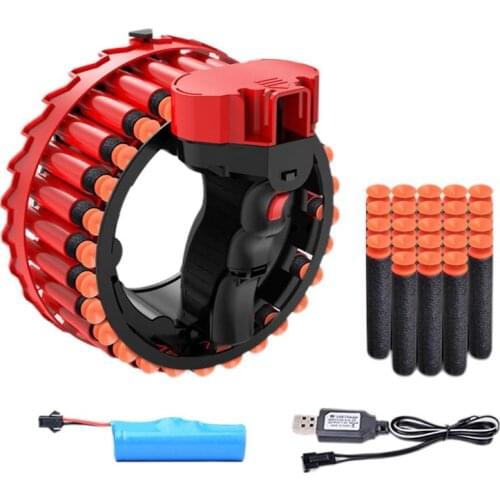 Bracelet electric soft play gun series chuck EVA soft simulation boy play outdoor CS toy wrist guns darts Outdoor Fun Sports toy