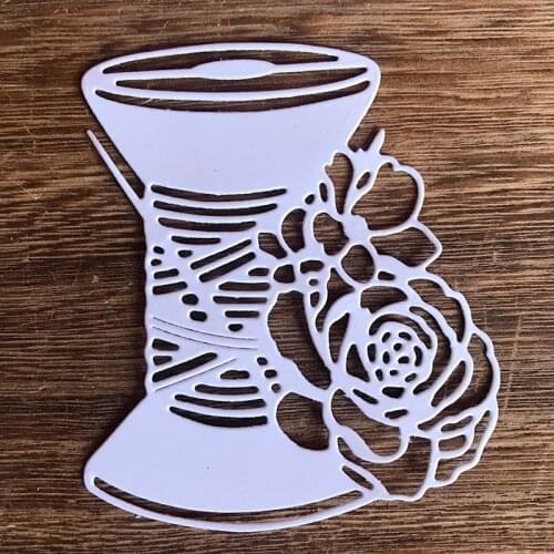 Flower Sewing Coil Metal Stencils Cutting Dies For DIY Scrapbooking Decorative Embossing Hand Craft Die Cut Template
