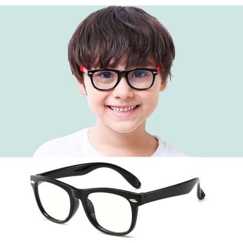 Rivets Glasses for Children TR90 Flexible Glasses Frames for Kids Glasses Frames Boys for Girls Myopia Optical Amblyopia