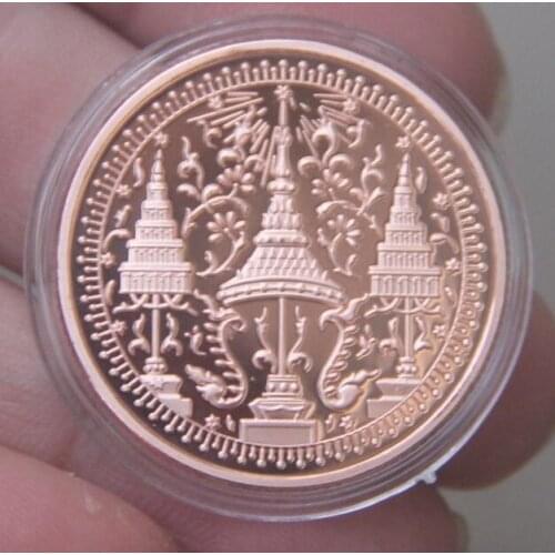 30mm Thailand Souvenir Coin Medal Asia