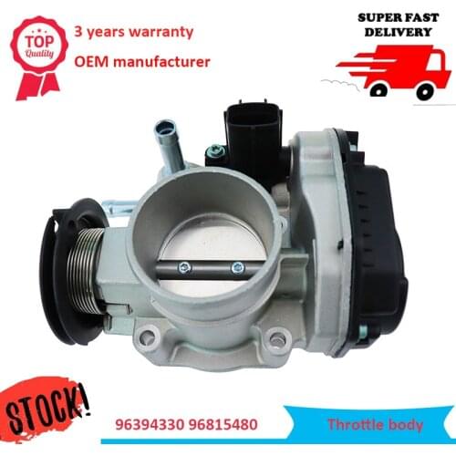 New Throttle Body Assembly 96394330 96815480 For Chevrolet Lacetti Optra J200 Daewoo Nubira Air Intake System Throttle Valve