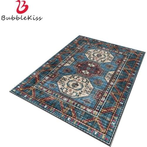 Bubble Kiss Nordic Style Retro Light Luxury Carpets For Living Room Home Soft Bedroom Decoration Bedside Mat Non-slip Area Rug