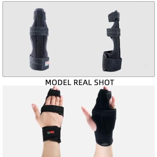 Adjustable Trigger Finger Splint Contracture Fracture Splint Hand Finger Extension Brace Support Recovery Protector Stabilizer