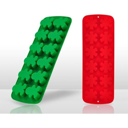 Christmas Silicone Cake Mould Christmas Style 3D Silicone Cake Mold Decorating Tools Chocolate Gumpaste Mold Baking Cute Tools