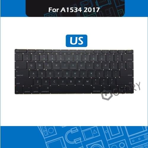 Brand New Laptop A1534 Keyboard US Layout For Macbook Retina 12" A1534 Replacement Keyboard Mid 2017 EMC 3099