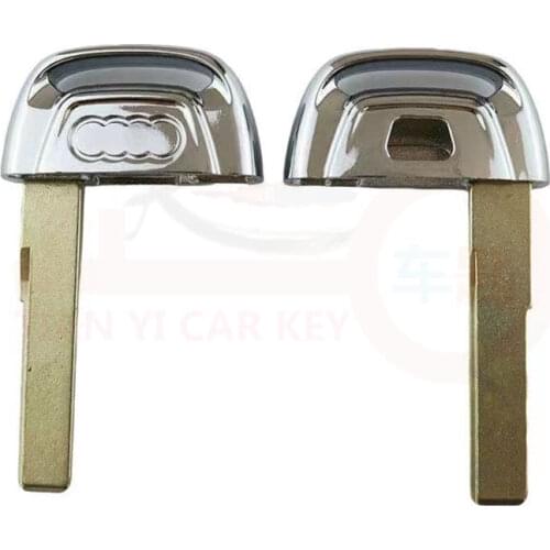 Smart Remote key Blade For Audi A6L A4L Q5 S5,Emergency Insert Small Key Blank For Audi RS5.A7.A8L Smart Key