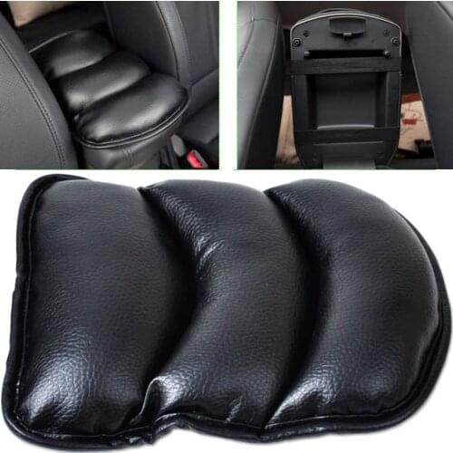 VODOOL Car Pad Mat Car Seat Cover Soft Leather Auto Center Armrest Console Box Armrest Seat High Quality Protective Pad Mat
