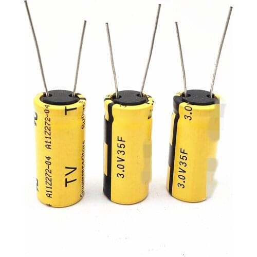 1pcs Original TV Series 3V 35F High Current Toy Power Supply 2.7V 3.0V 3V35F capacitance