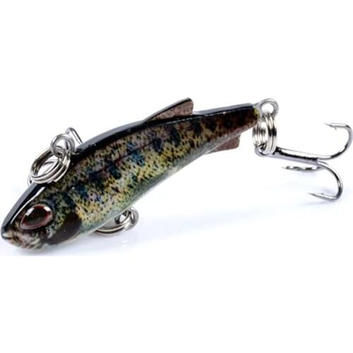 1pcs/winter Fishing lure Swim Mini hard bait 4.2cm/4.2g Artificial 3D eyes Full swimming layer Wobbler diving jig fishing tackle