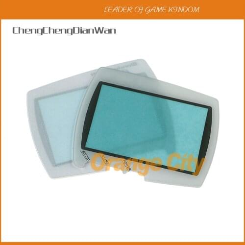 10pcs Plastic Planet Cover lens for BANDAI Wonderswan WSC Protector screen lens with double side tape
