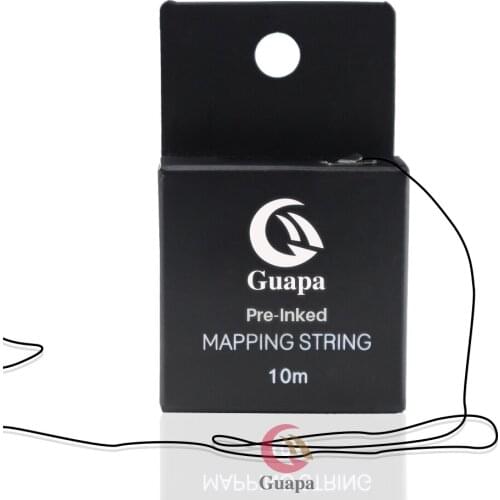 100pcs Microblading MAPPING STRING Pre-Inked Eyebrow Marker thread Tattoo Brows Point 10m Pre Inked tattoo string for mapping