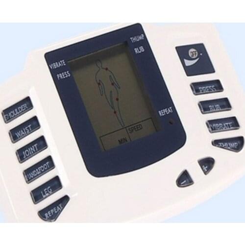 2020 Nipple Stimulator Back Massager Muscle Relaxation Shock Therapy 16pcs Massage Mat Pain Relief Electronic Body Slimming