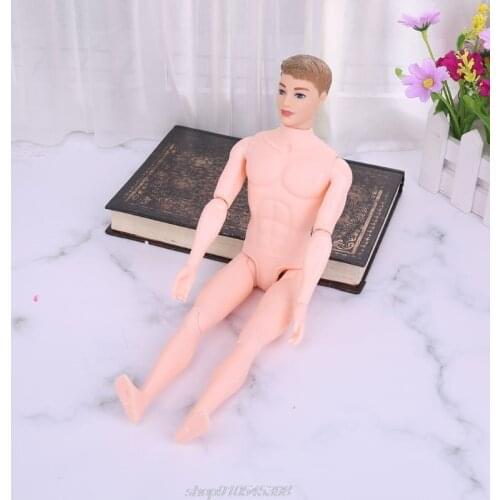 30cm 12 Moveable Jointed Doll Body for Ken Boy Male Man Boyfriend Prince Nude Dolls DIY F04 21 Dropshipping