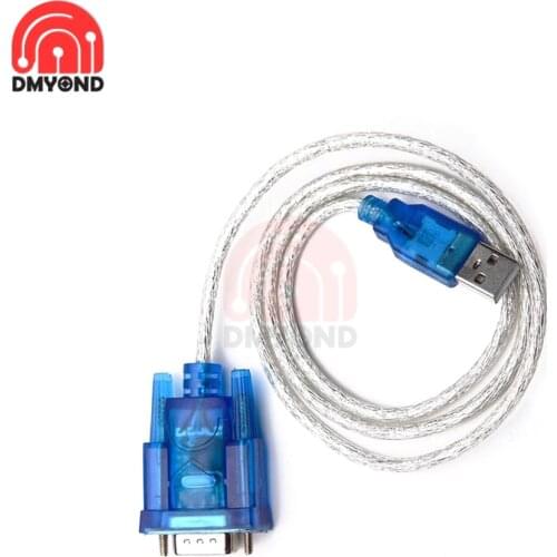 80cm USB to Serial Cable USB 2.0 to Serial RS-232 DB9 9 Pin COM Adapter Converter Cable FTDI Chipset USB To RS232 Support WIN10