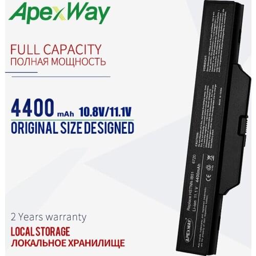 Laptop Battery For Compaq 510 511 610 615 for HP COMPAQ Business Notebook 6720s 6730s 6735s 6820s 6830s HSTNN-FB51 HSTNN-FB52