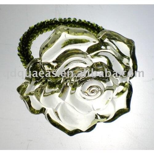 Aliexpress acrylic napking ring with polybag