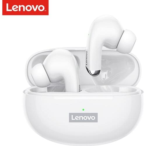 Lenovo LP5 Wireless Earphone Stereo Music Headphones Noise Cancellation IPX5 Wateroof Sports Earbuds In-ear Headset with Mic